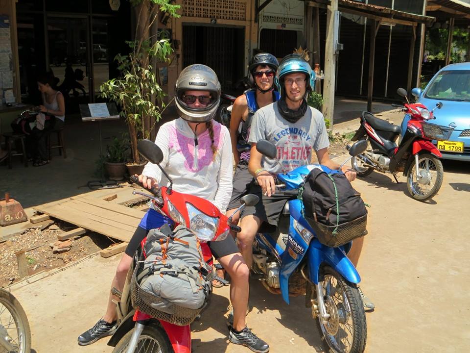 Motorcycle Riding in Laos