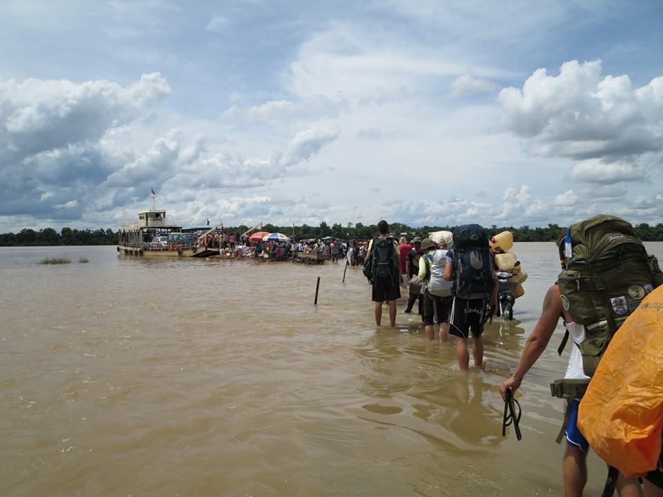 Wading River Laos to Cambodia